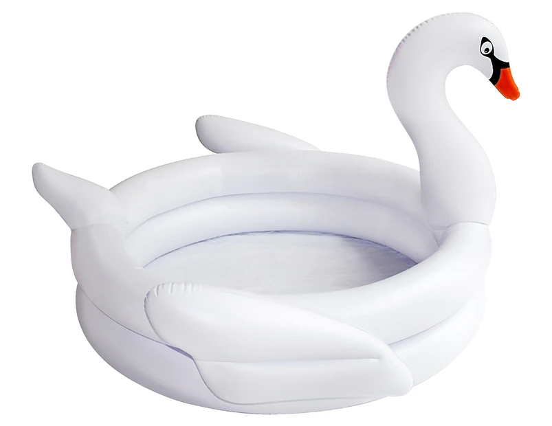Inflatable 3D Swan Swimming Pool