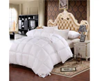 Single Size 700GSM Goose Down Feather Quilt Cover Duvet Winter Doona