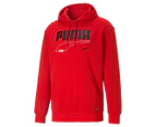 Puma Men's Rebel Hoodie - High Risk Red