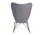 Replica Grant Featherston Rocking Chair - Grey Fabric