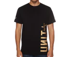Unit Men's Victory Tee / T-Shirt / Tshirt - Black/Gold