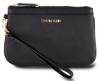 Calvin Klein Hayden Zip Purse - Black/Gold