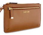 Calvin Klein Hayden Wristlet Pouch - Luggage