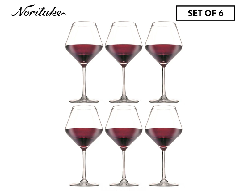 Noritake IVV Tasting Hour Pinot Wine Glasses Set of 6