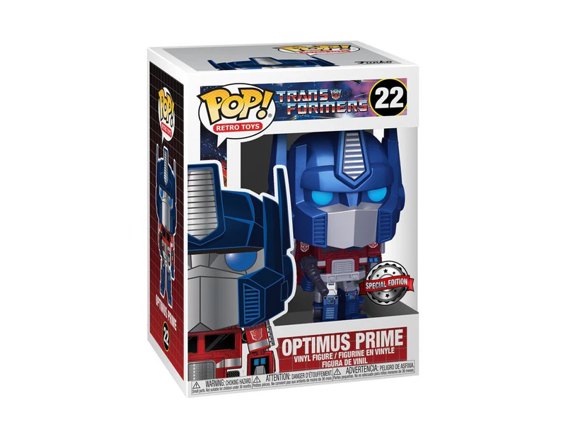 Transformers - Metallic Optimus Prime Pop! Vinyl RS (US Exclusive)
