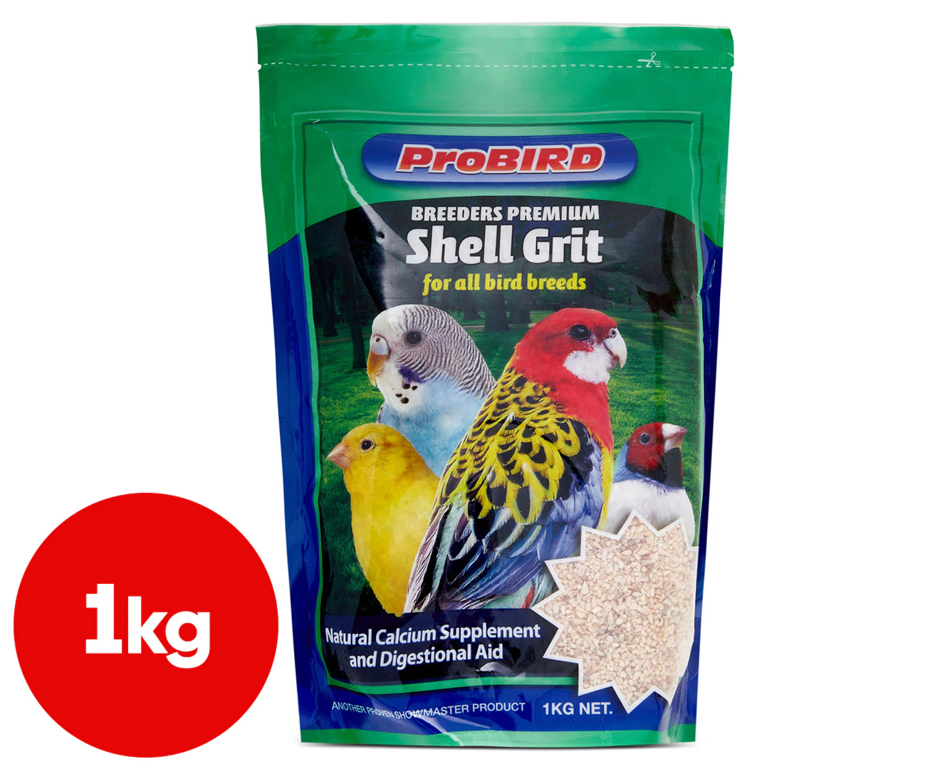 ProBird Breeders Premium Shell Grit Calcium Supplement 1kg