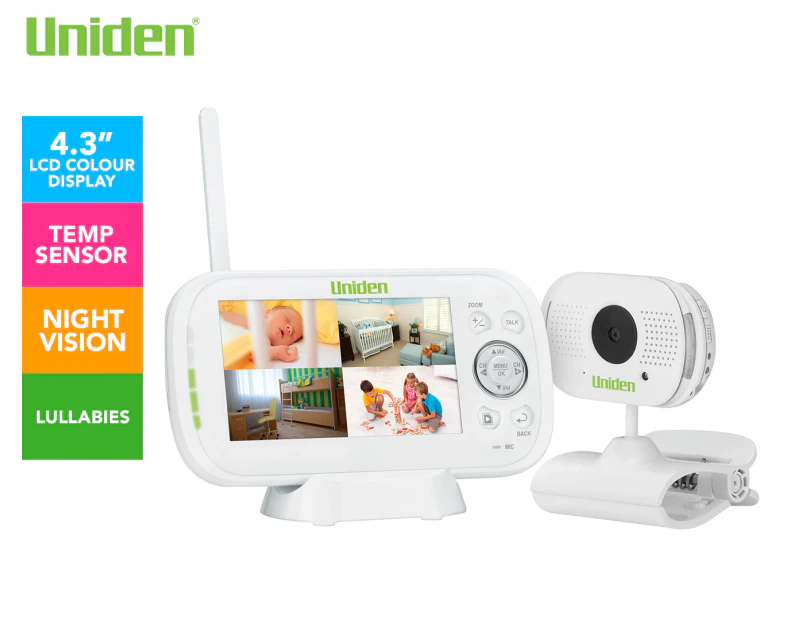 Uniden BW3101 Digital Wireless Video Baby Monitor