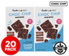 2 x 10pk Health Lab Kids Bliss Bites Choc Chip 150g