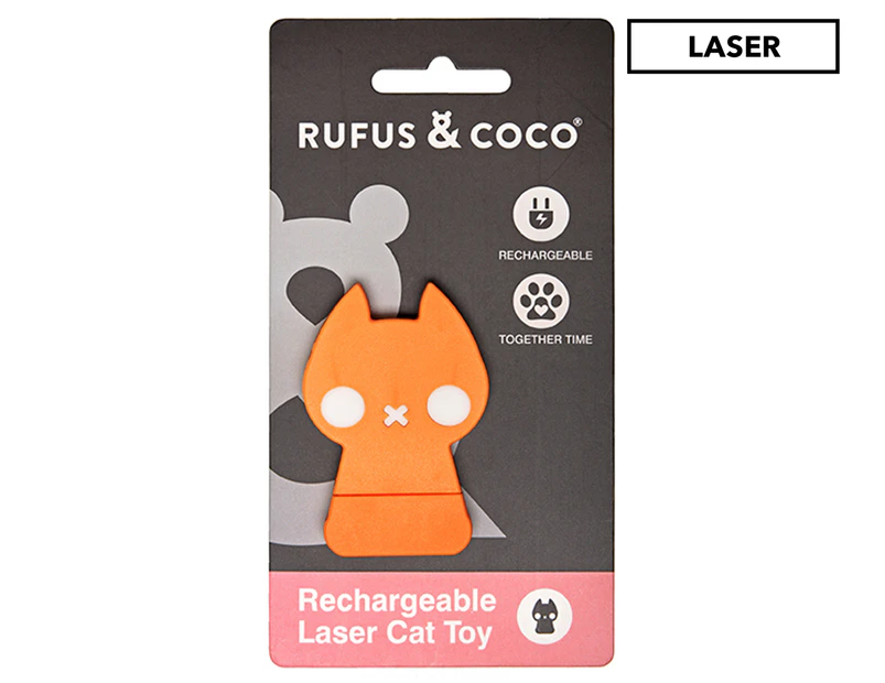 Rufus & Coco Rechargeable Laser Cat Toy