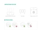 SOGA Wireless Bluetooth Digital Body Fat Scale Bathroom Health Analyser Weight White 7