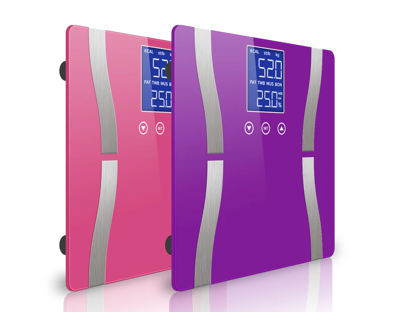 SOGA 180KG Bluetooth Digital Personal Bathroom Weight Scales Body