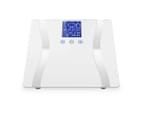 Glass LCD Digital Body Fat Scale Bathroom Electronic Gym Water Weighing Scales White 3