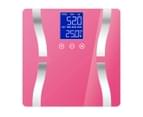 SOGA 2X Glass LCD Digital Body Fat Scale Bathroom Electronic Gym Water Weighing Scales White 3