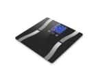 SOGA Glass LCD Digital Body Fat Scale Bathroom Electronic Gym Water Weighing Scales Black 2