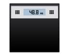 SOGA 180kg Electronic Talking Scale Weight Fitness Glass Bathroom Scale LCD Display Stainless 1