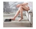 SOGA 180kg Electronic Talking Scale Weight Fitness Glass Bathroom Scale LCD Display Stainless 5