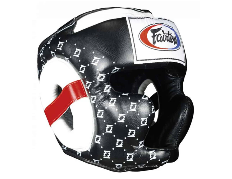 FAIRTEX - Super Sparring Head Gear Guard Boxing Muay Thai MMA - Black