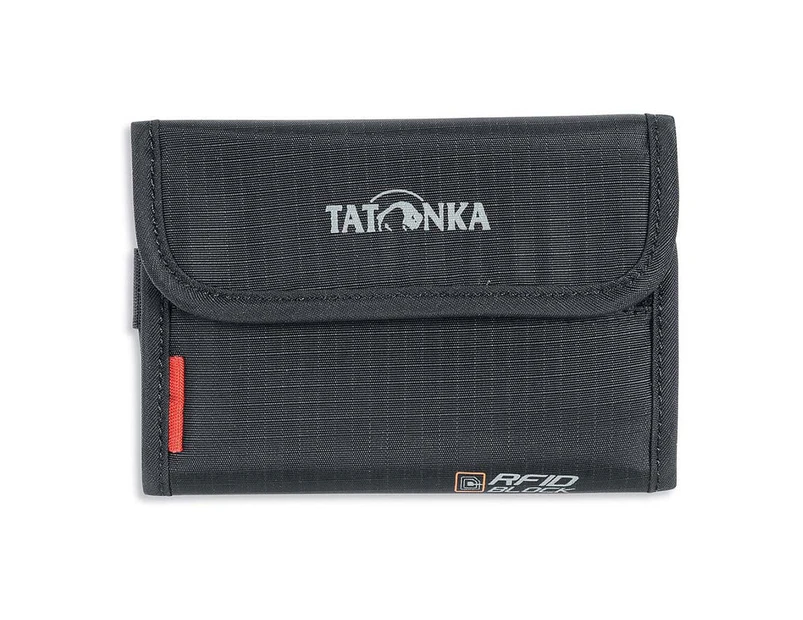 TATONKA Money Box RFID Wallet BLACK Black Mini Organiser Shield Holder Compact - Black