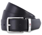 Tommy Hilfiger Men's 30mm Reversible Belt - Black/Brown
