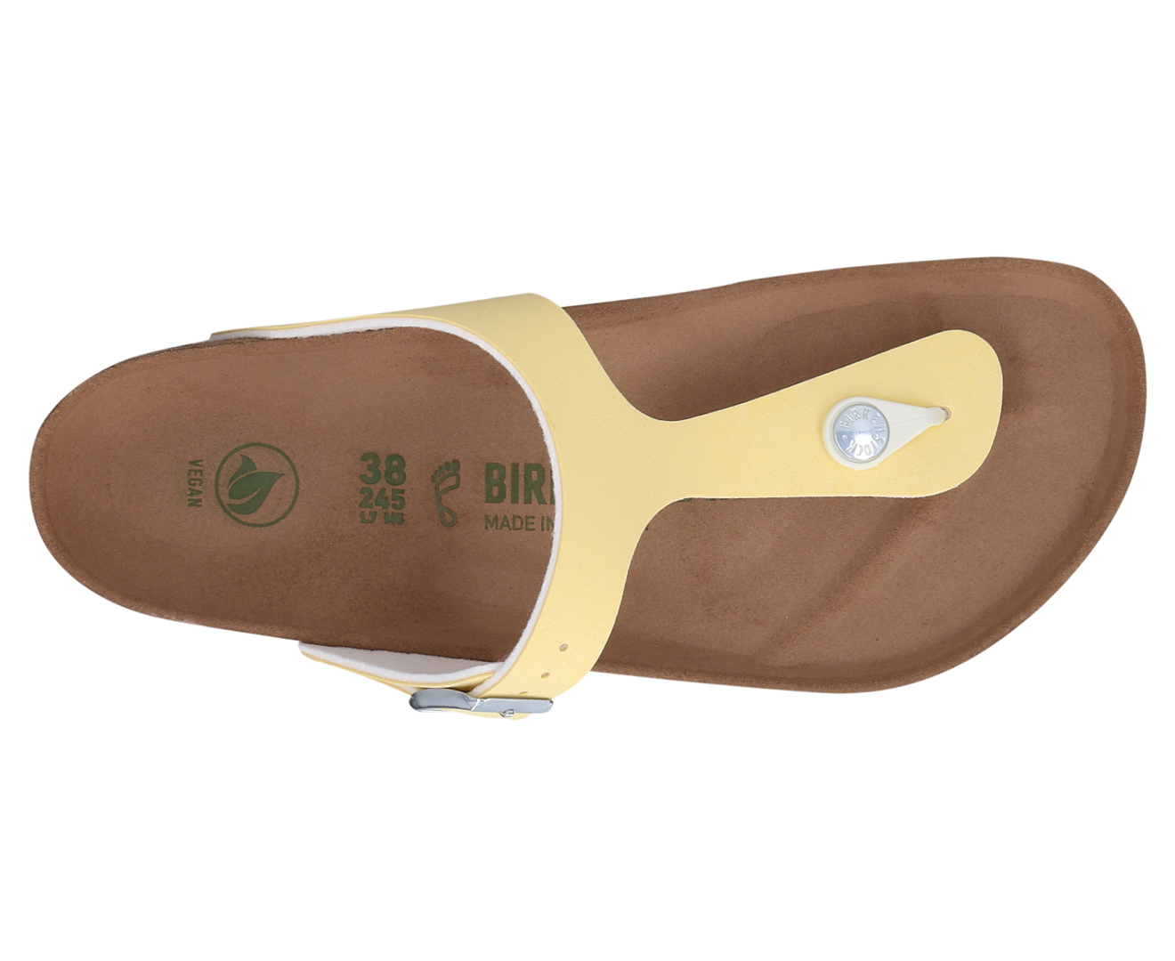 Birkenstock gizeh best sale brushed vanilla