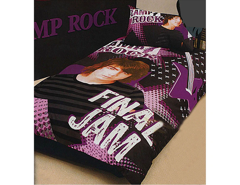 Disney Camp Rock Final Jam Quilt Cover Set Single