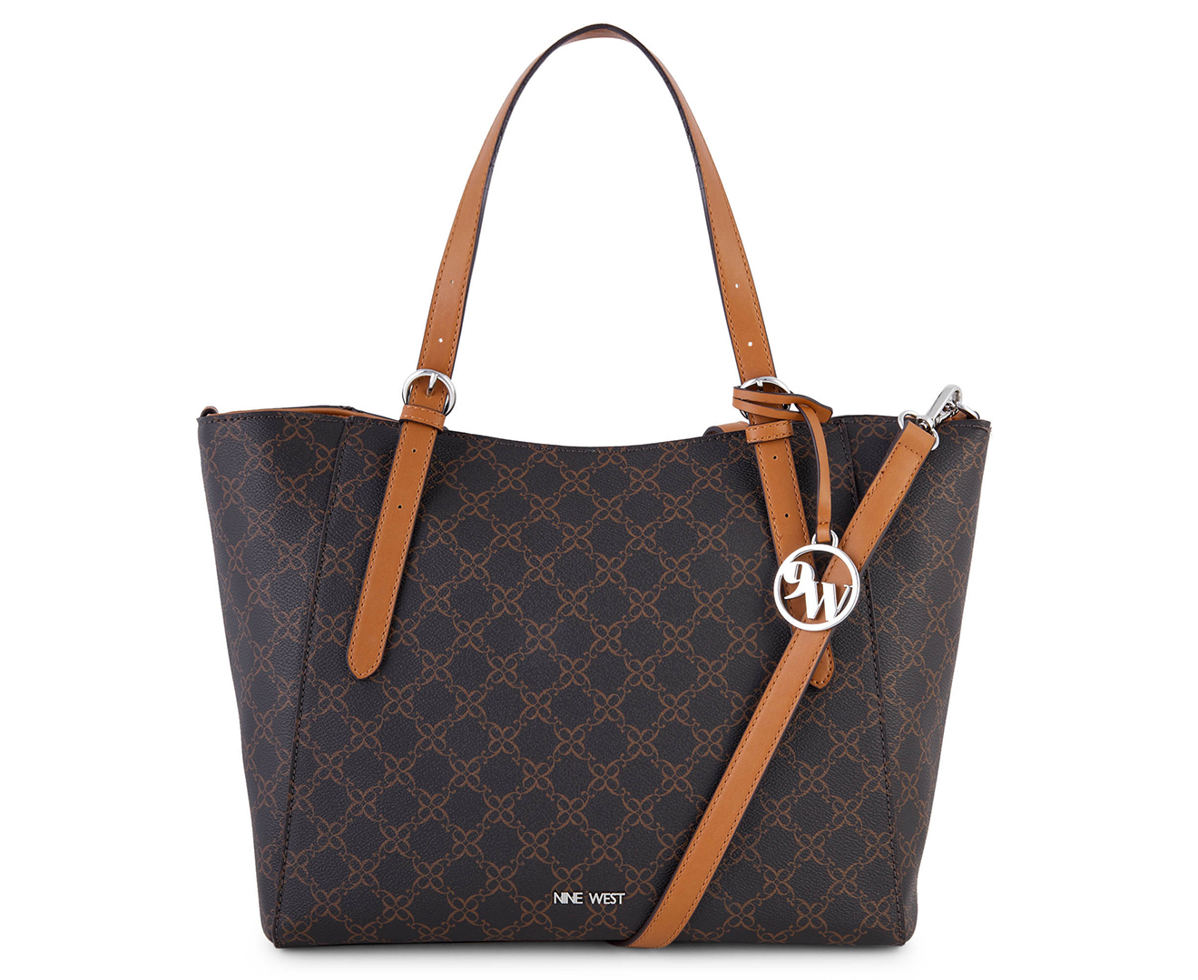 nine west kylee trap tote bag