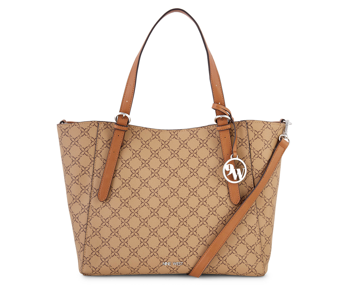 nine west kylee trap tote bag