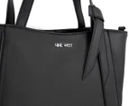 Nine West Lexie Small Trap Tote Bag w/ Pouch - Black