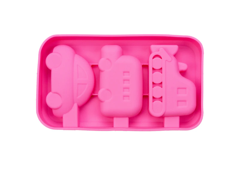 Baby Fox Vehicle Freezie Ice Cream Mould - Pink