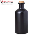 Maxwell & Williams 500mL Epicurious Oil Bottle w/ Cork Lid - Black