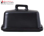 Maxwell & Williams Epicurious Butter Dish w/ Lid - Black