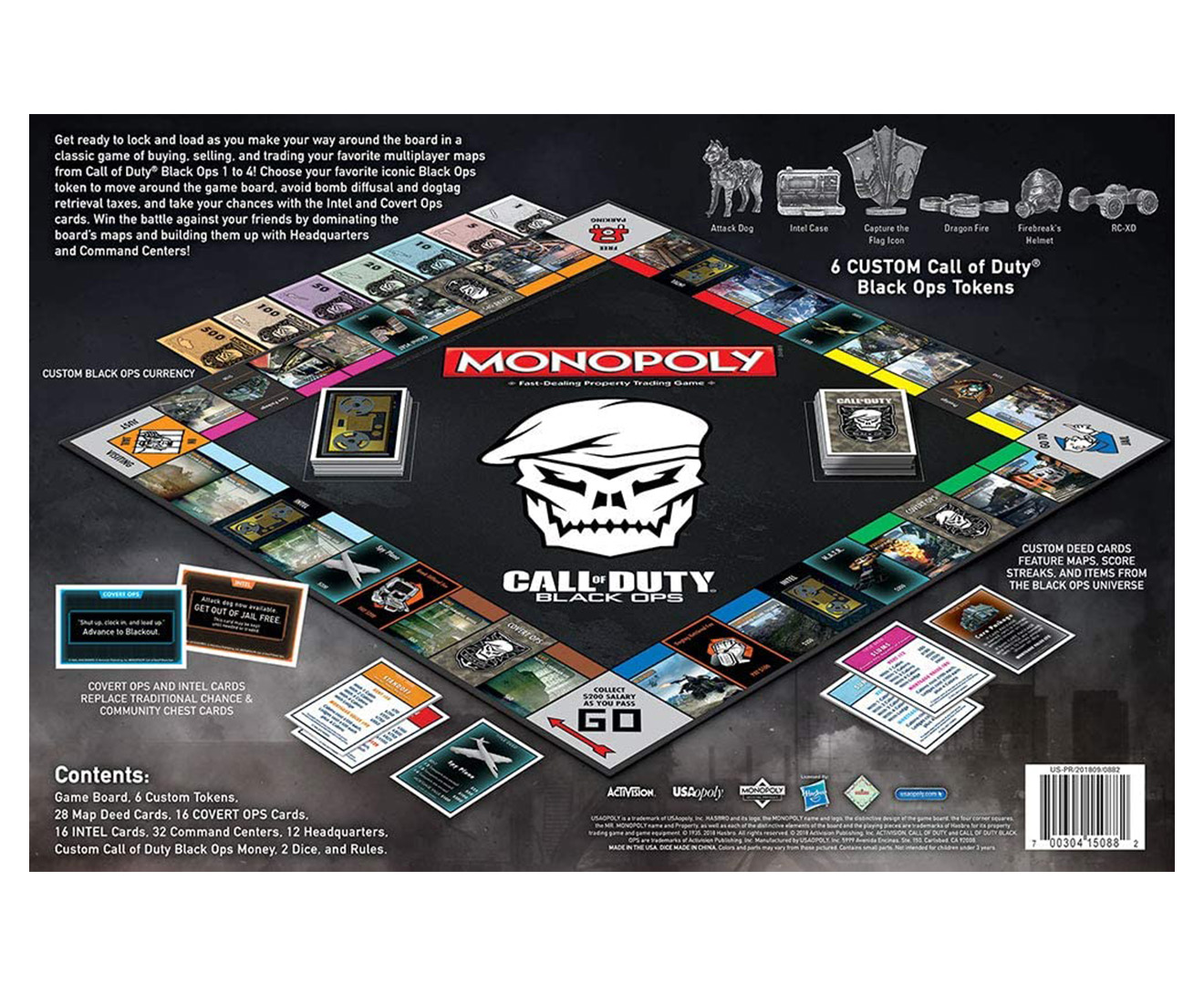 MONOPOLY 2024 CALL OF DUTY BLACK OPS