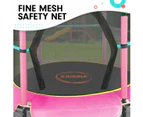 Kahuna Mini 4.5 ft Trampoline Green Pink