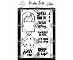 Maker Forte Clear Stamps By Jess Francisco 4in x 6in - Here's Your Sign*