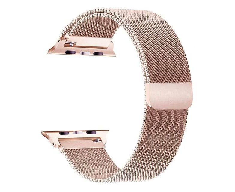 Rose gold milanese on sale loop apple watch band