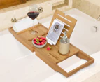 Ortega Home Luxury Breakfast | Bath Caddy / Tray / Organiser - Natural