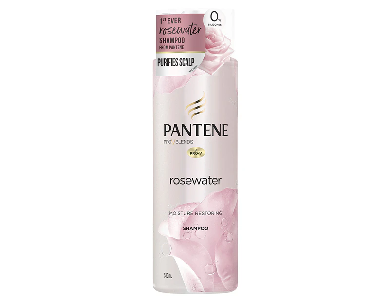 Pantene Pro-V Blends Rosewater Moisture Restoring Shampoo 530mL