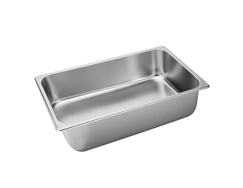 SOGA Gastronorm GN Pan Full Size 1/1 GN Pan 15cm Deep Stainless Steel Tray
