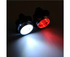 NOVBJECT Waterproof Bicycle Bike Lights Front Rear Tail Light Lamp USB Rechargeable IPX4