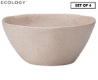 4 x Ecology 11cm Speckle Dip Bowls - Cheesecake