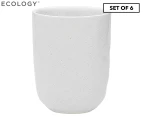 6 x Ecology 250mL Speckle Cuddle Mugs - Milk