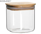 Ecology 10.5cm Pantry Square Canister w/ Bamboo Lid