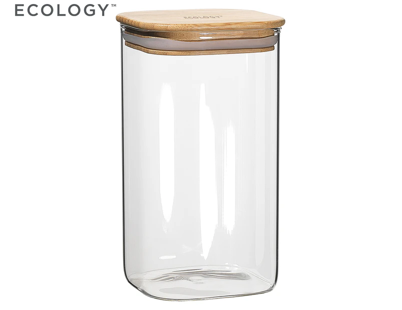 Ecology 19cm Pantry Square Canister w/ Bamboo Lid