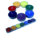 7 Chakra Balancing Tea Light Candles - Gift Set