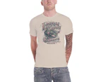 Creedence Clearwater Revival T Shirt Born On The Bayou Official Mens Sand