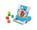 Melissa & Doug First Play Spin & Feed Shape Sorter