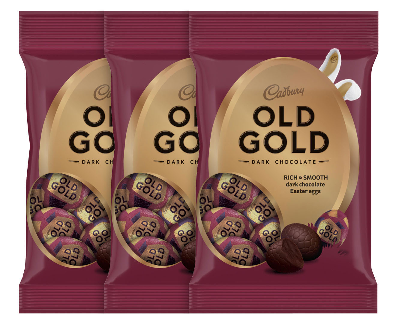 3 x Cadbury Old Gold Mini Easter Eggs 114g