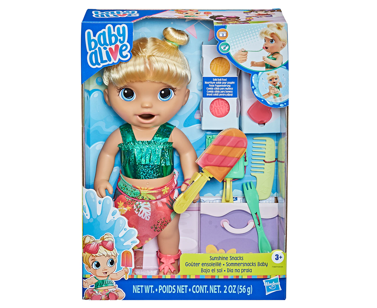 Baby Alive Sunshine Snacks Doll