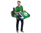 Mario Kart Inflatable Luigi Adult Costume