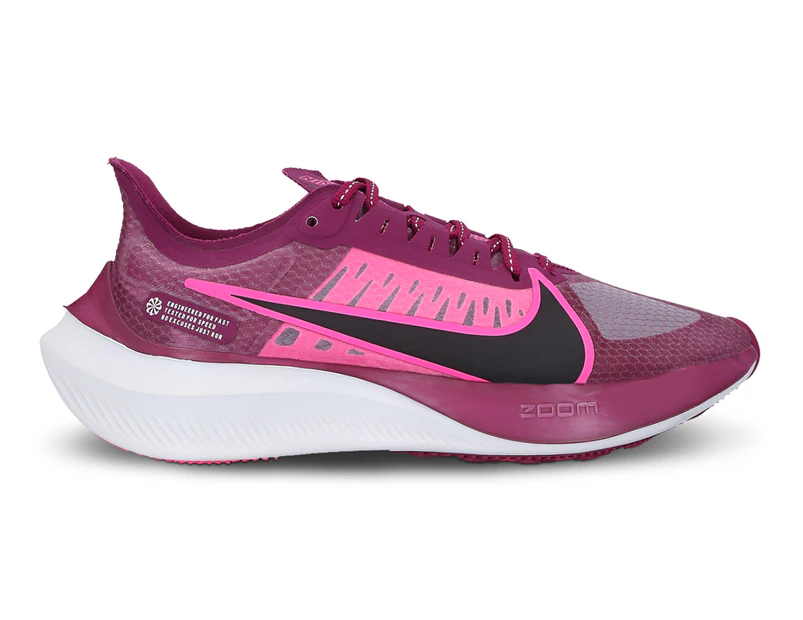Nike Women's Zoom Gravity Running Shoes - True Berry/Black/Pink Blast